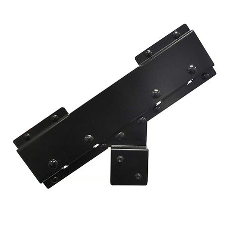 Support connecteur limon Pylex acier noir 17 po L