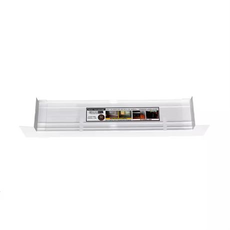 Bac de seuil incliné PVC blanc 4-9/16 x 40 po porte/fenêtre
