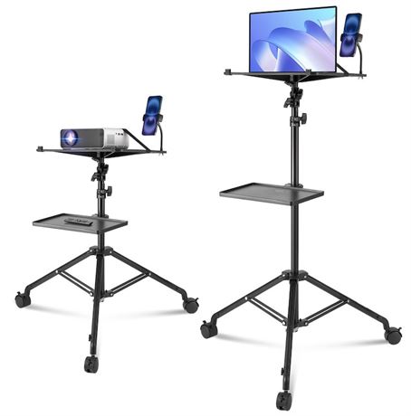 Support projecteur VEVOR avec roulettes réglable
