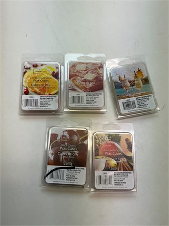 Cubes de cire parfumée Mainstays – Lot de 5 assortis