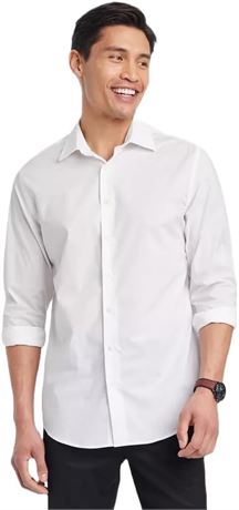 S - Chemise habillée perf. manches longues coupe std Goodfellow & Co