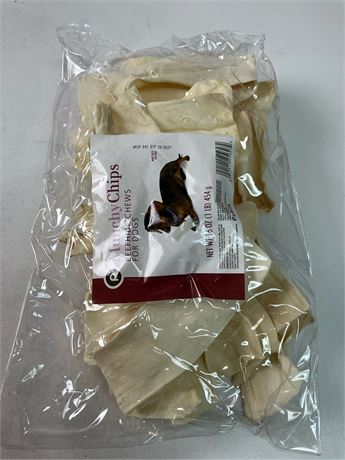 Friandises pour chien Munchy Chips en cuir brut