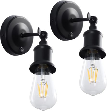 Lampes murales RV 12V LED DoRight - paquet de 2 (sans ampoules)