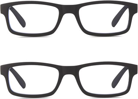 Lot de 2 lunettes lecture anti-lumière bleue +1.50