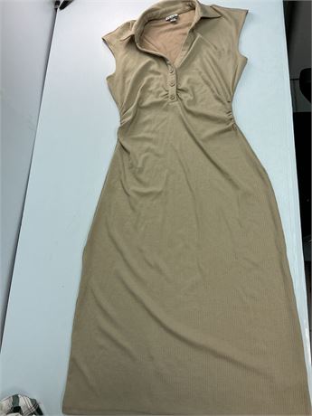 Robe longue beige A New Day gr M