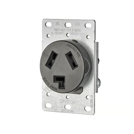 Prise Leviton 30A 125/250V 10-30R