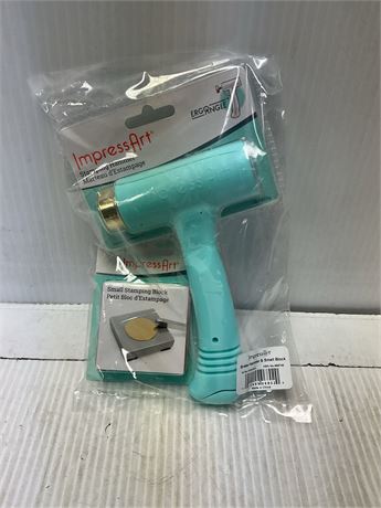 Marteau estampage ImpresArt avec petit bloc