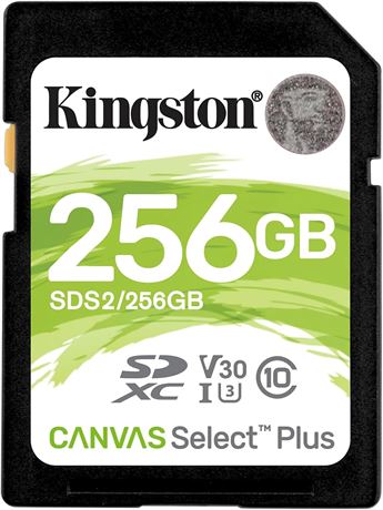 Cartes SD Kingston 256 Go lot de 3
