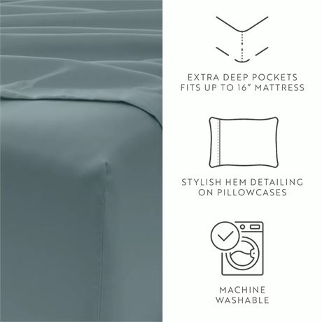 Ens. draps luxe ultra doux Home Collection