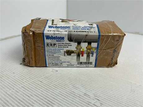 Kit laiton Webstone EXP PRV 3/4 po gaz sans réservoir