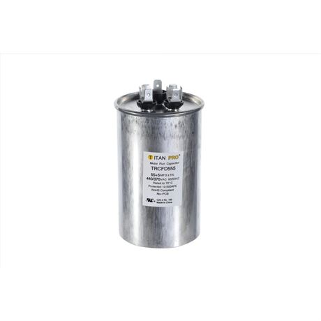 Condensateur rond Titan Pro 55+5 µF 440 V