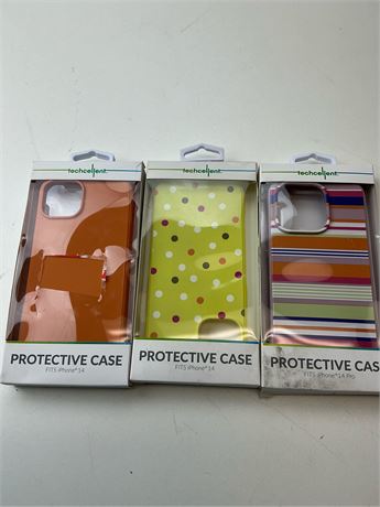 Coques Techcellent pour iPhone 14 lot de 3