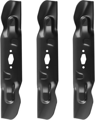 Pq 3 - lames tondeuse 742P05086 compat. 54 po Craftsman T3200 TT440 Z5800
