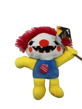 Jouet pour chien clown avec couineur
