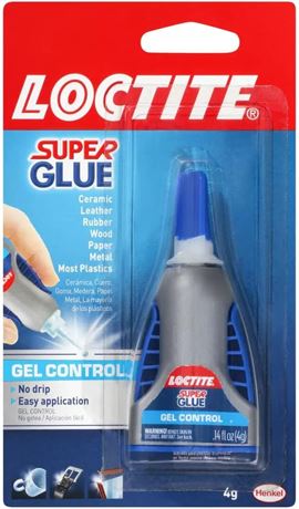 Colle forte Super Glue Gel Control 4 ml