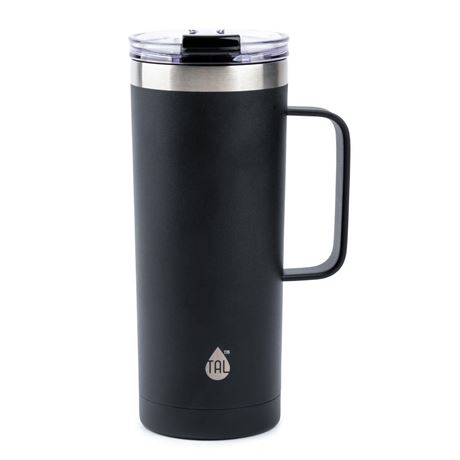 Tasse café Tal Mountaineer inox noir 20 oz