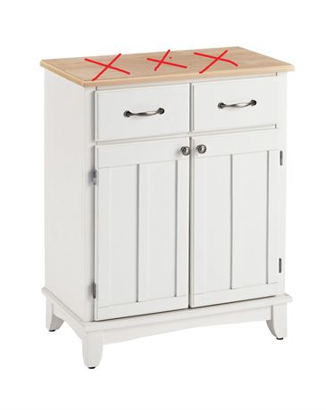 DESSUS MANQUANT - Buffet meuble