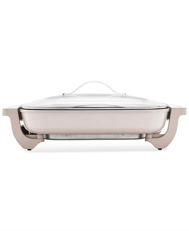 Poêle électrique antiadhésive céramique GreenPan 7 pte - havane/beige