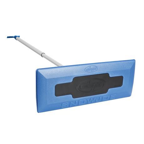 VOIR PHOTOS - Brosse à neige télescopique extensible Snow Joe 49 po