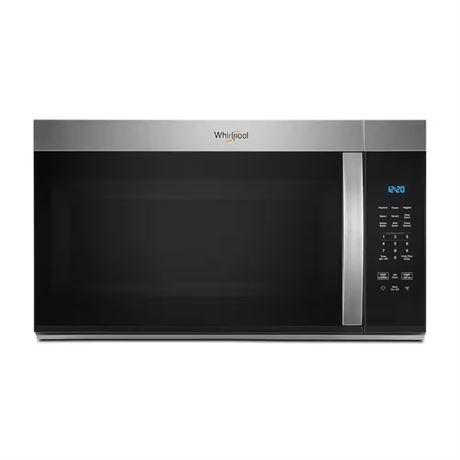 Micro-ondes Whirlpool hotte 1.7 pi³ inox