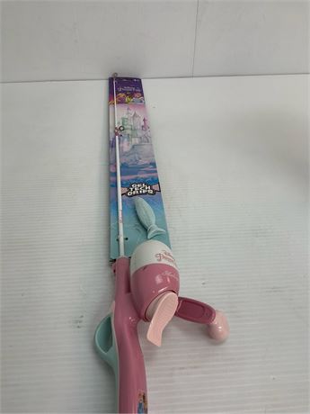 LIRE DESCRIPTION - Canne pêche enfant Princess 2 pi 6 po