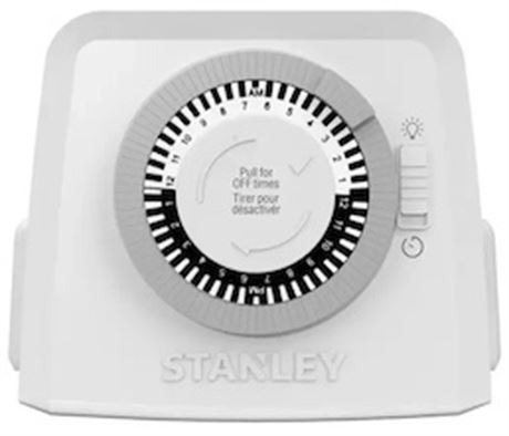 Minuterie mécanique double Stanley TimeIt