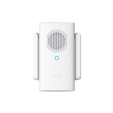 Carillon Wi-Fi enfichable blanc compatible sonnette/caméras