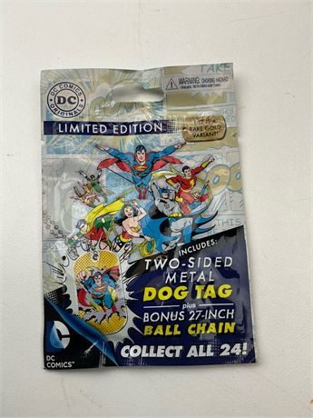 Pochettes surprises DC Comics 2015, médailles pour chien, 24 modèles