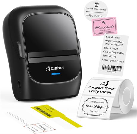 Étiqueteuse thermique Bluetooth CLABEL 221B avec ruban