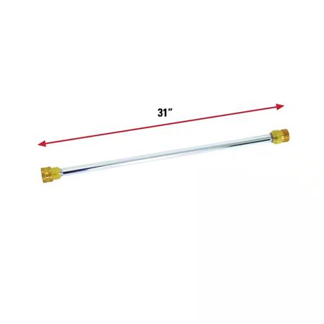 Rallonge lance pulvérisation laveuse pression 31 po eau froide 4500 PSI