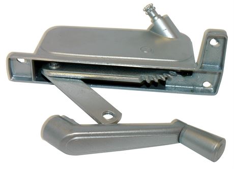 Opérateur fenêtre auvent aluminium argent Barton Kramer 5 1/4 po
