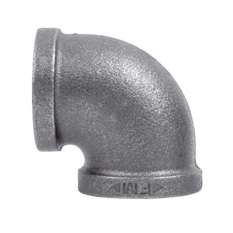 LOT DE 25 Coude 90° fonte malléable noire STZ Industries 1/2 po FIP x 1/2 po FIP