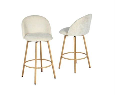 Tabourets de comptoir lot de 2