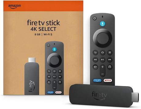 Amazon Fire TV Stick 4K Select récent avec diffusion 4K