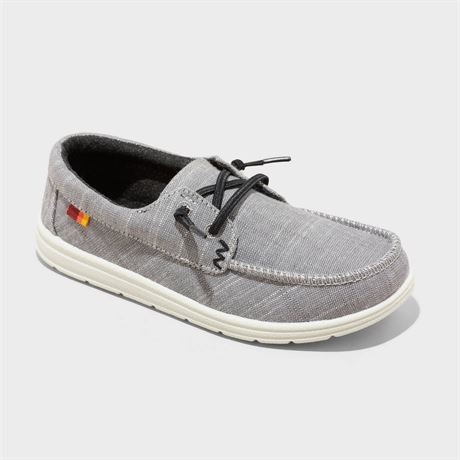 Espadrilles à enfiler Briar enfants Cat & Jack gris charbon 13 toile