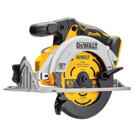 Scie circulaire DeWalt 20V 6-1/2 po (outil seul)