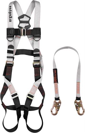 Harnais et longe de sécurité Ergodyne prévention des chutes