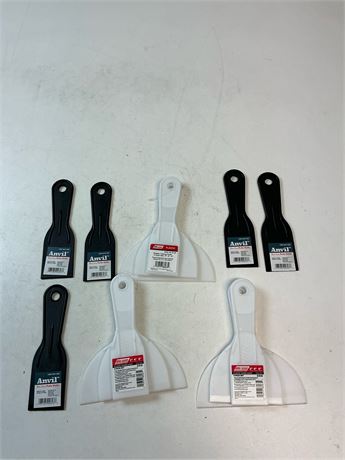Couteaux à joints Wal-Board 2/4/6 po – lot combiné