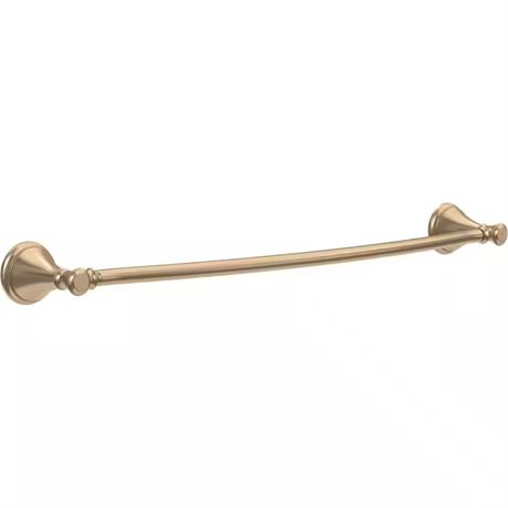 Barre porte-serviettes Cassidy 24 po bronze champagne mural