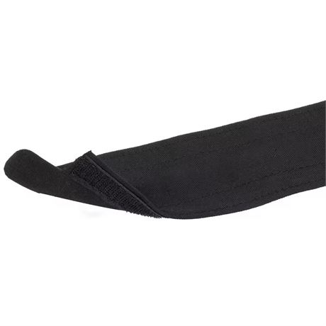 Protecteur de câble au sol 5 pi noir en tissu