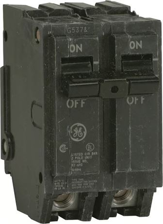 Disjoncteur bipolaire standard GE Q-Line 30 A