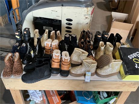 Lot de 20 bottes pour enfants