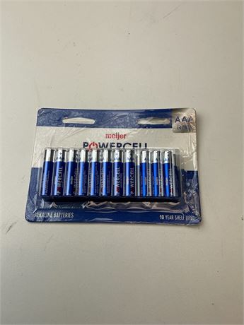 Piles AAA Meijer Powercell (23)