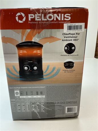 Chauffage ventilateur Pelonis 360° surround
