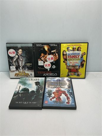 Lot de 5 films