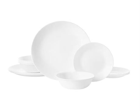 Ens. vaisselle ultra-résistante Corelle 12 pièces