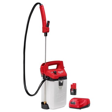 Pulvérisateur manuel Milwaukee M12 2 gallons