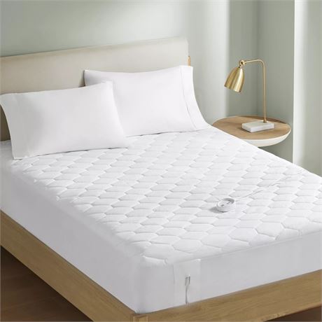 QUEEN - Surmatelas chauffant Serta Cotton Rich