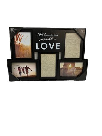 Cadre photo collage Hometrends (5) 4 x 6 po