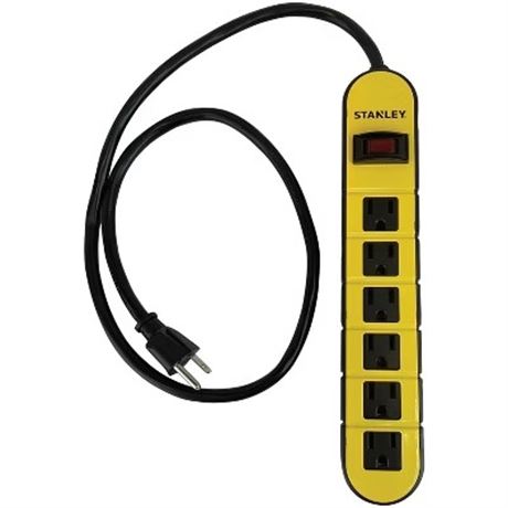 Barre d'alimentation STANLEY ShopMAX 6 prises, cordon 3 pi